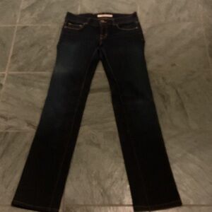 J Brand Women's Deep Indigo Straight Leg Jeans